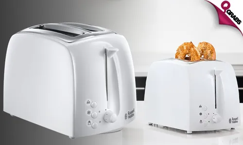 Russell Hobbs 2-Slice Textures Toaster 21640!